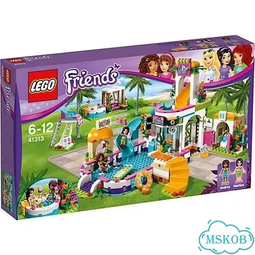 Lego friends Пиццерия 41311 и Бассейн 41313 фото 2