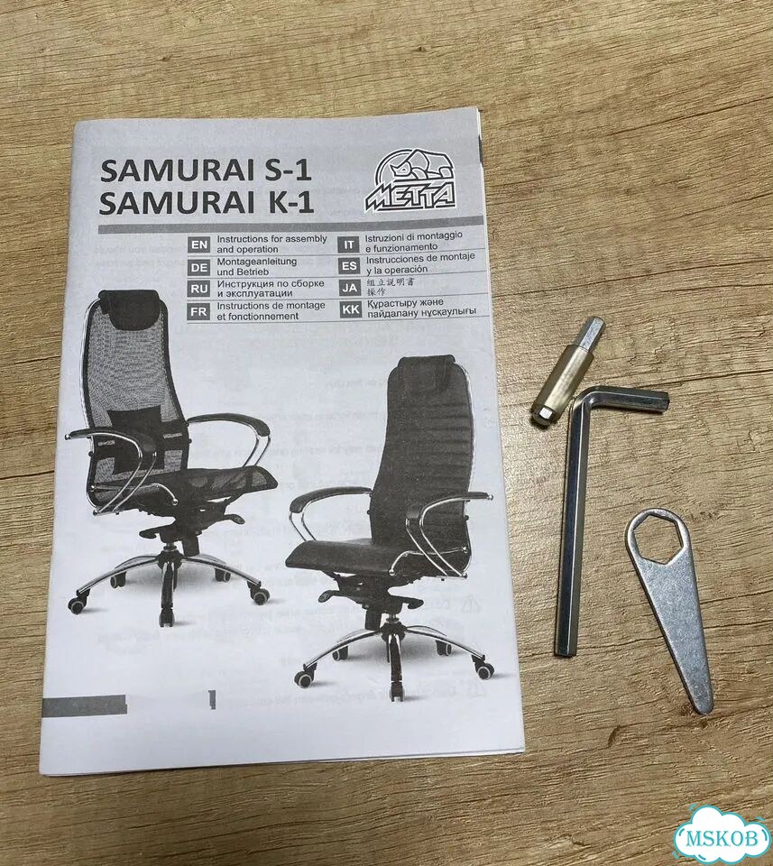 Компьютерное кресло Metta Samurai S1 фото 3