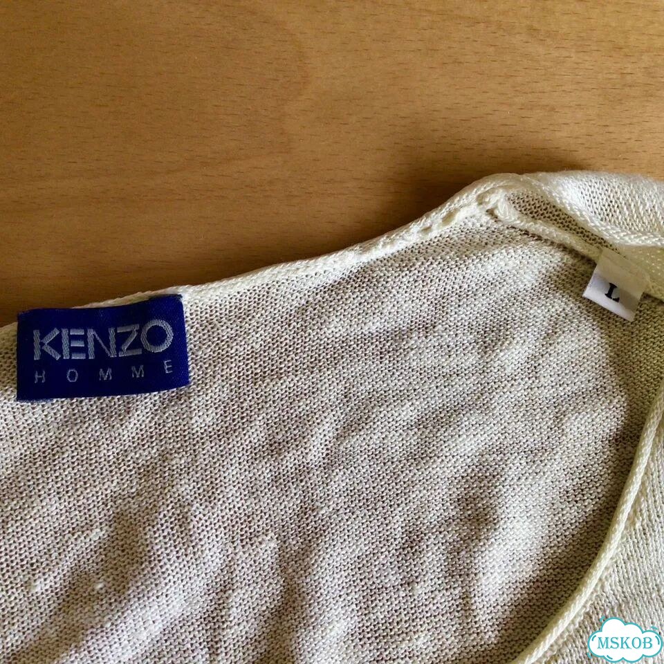 Джемпер мужской льняной Kenzo (L) фото 3