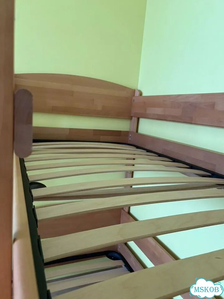 Кровать двухъярусная 90×200 фото 5