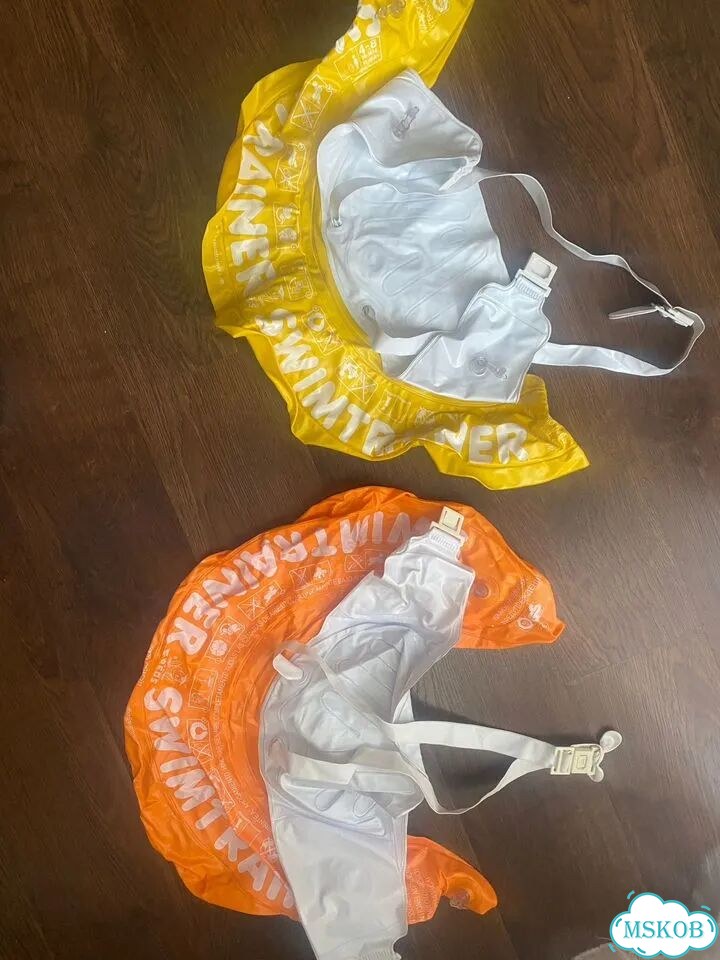 Надувной круг swimtrainer «Classic» оранжевый фото 1