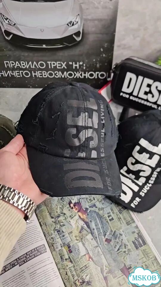 Капитальный люкс кепка Diesel фото 1