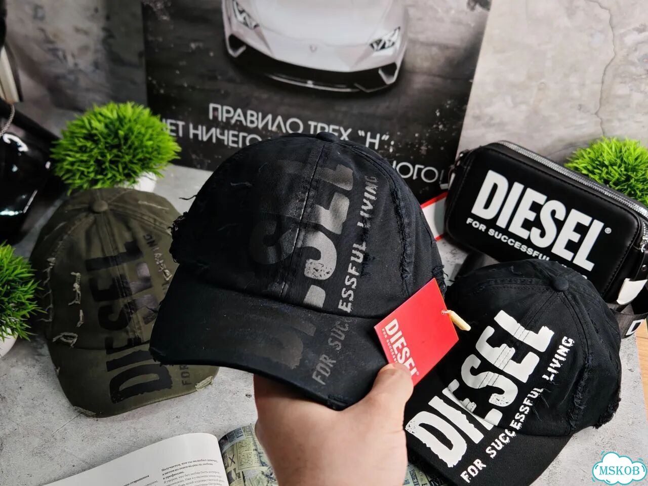 Капитальный люкс кепка Diesel фото 11