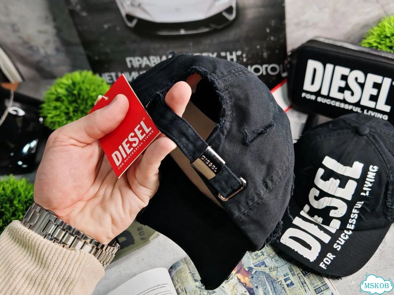 Капитальный люкс кепка Diesel фото 5