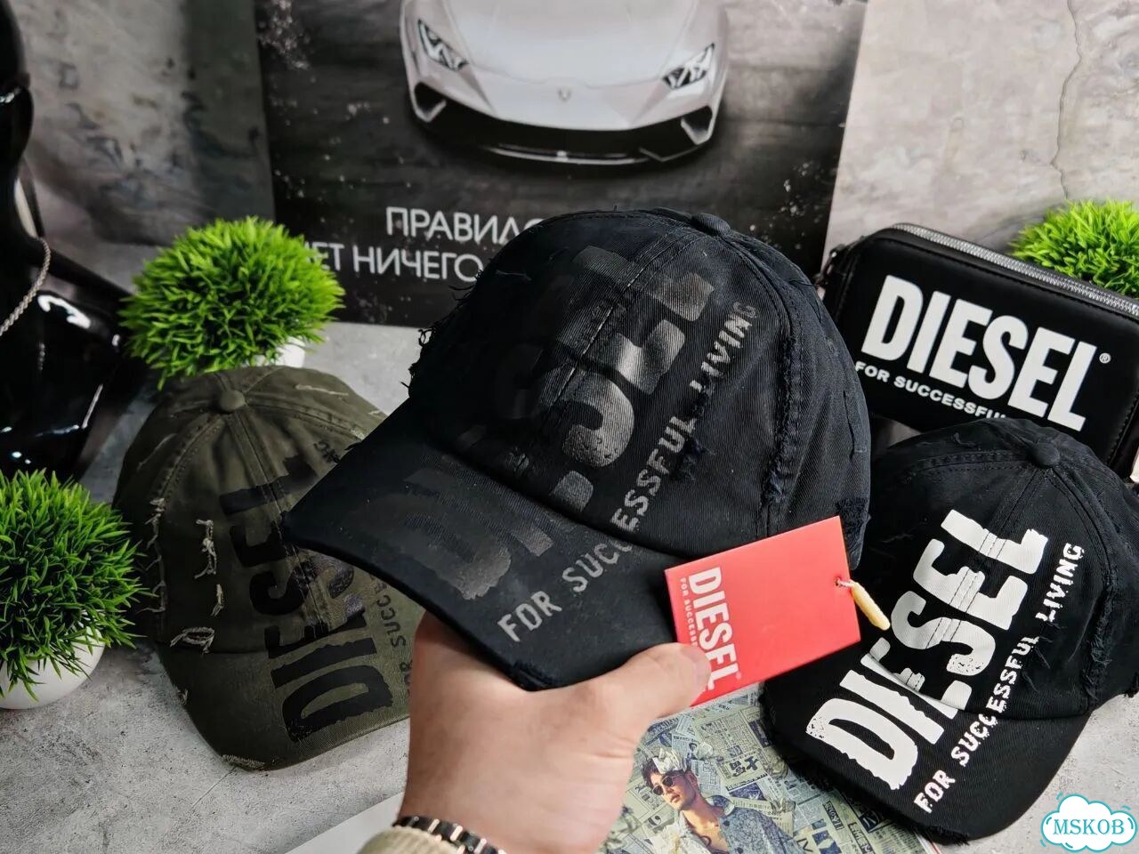 Капитальный люкс кепка Diesel фото 6