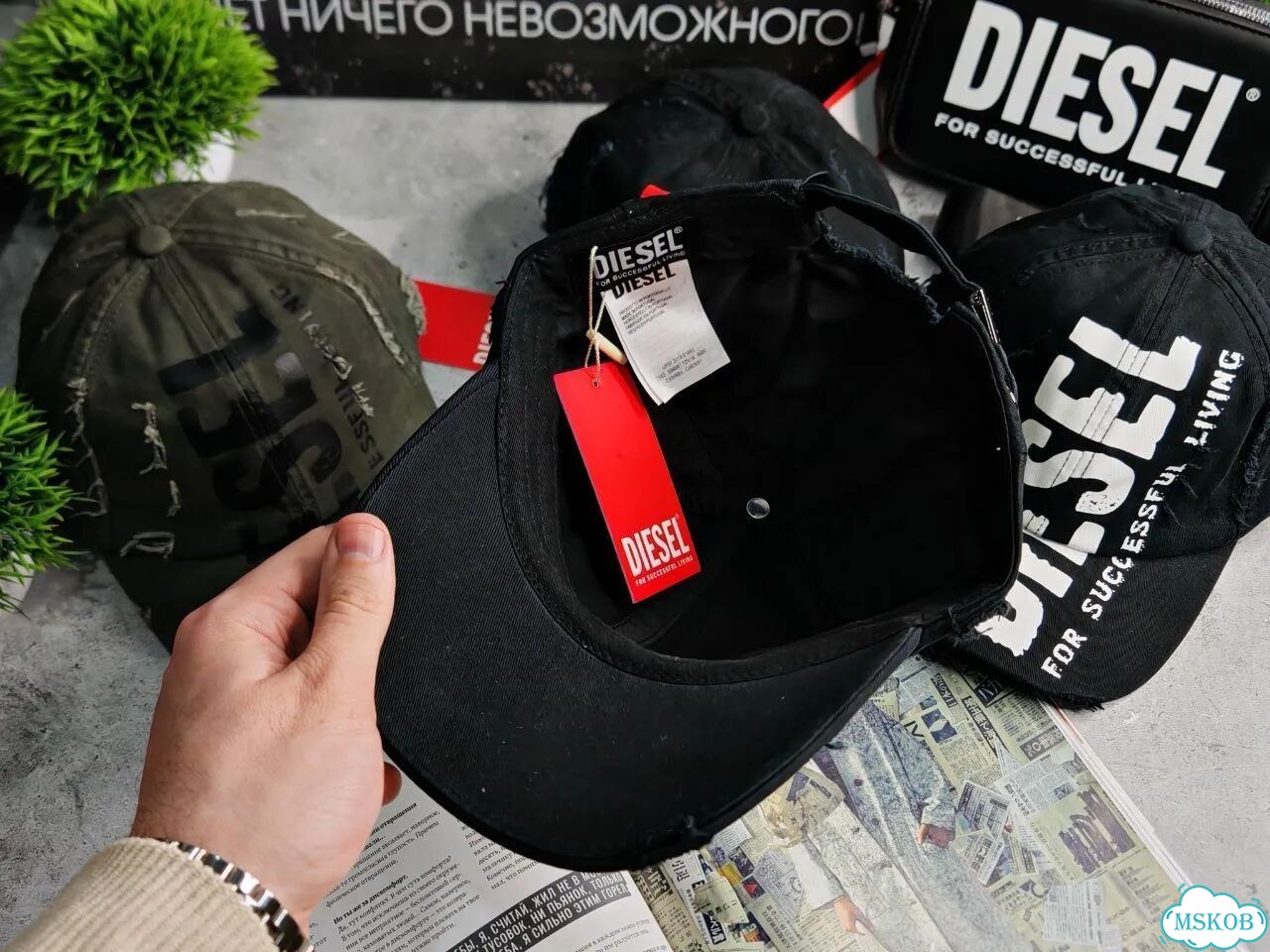 Капитальный люкс кепка Diesel фото 7
