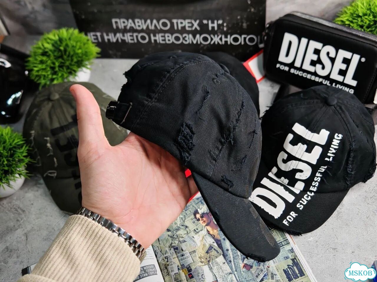 Капитальный люкс кепка Diesel фото 8