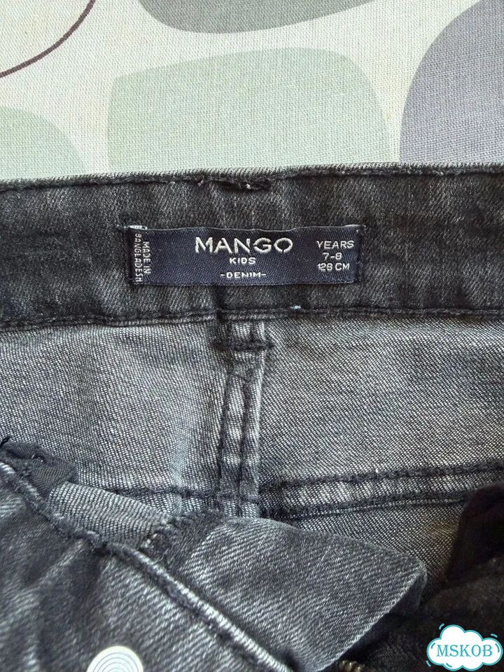 Джинсы mango для мальчика 7-8 лет 128 см фото 1
