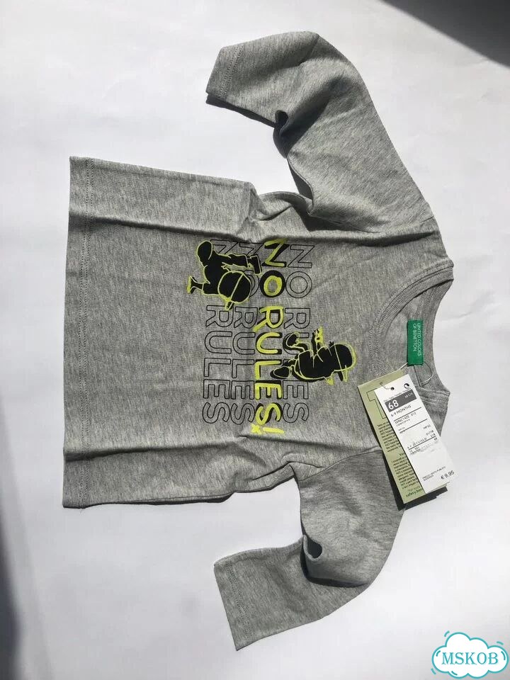 Лонгслив benetton для мальчика фото 1