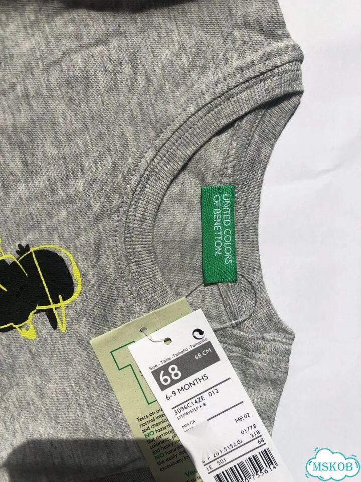 Лонгслив benetton для мальчика фото 3