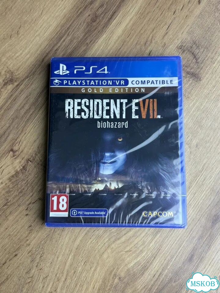 Resident evil 7 biohazard gold edition ps4 диск фото 1