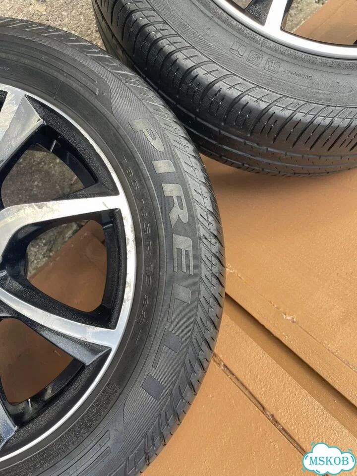 Колеса R15 4x100 в сборе летние фото 4
