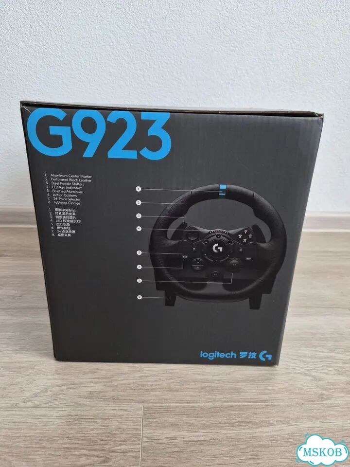 Руль Logitech G923 trueforce фото 3