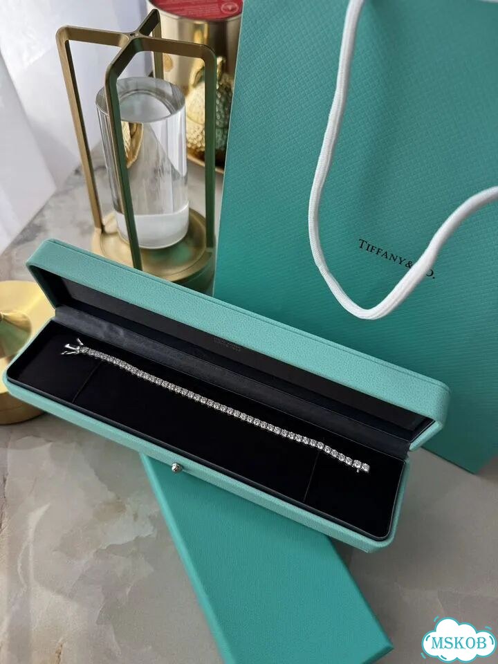 Tiffany теннисный браслет с бриллиантами фото 3