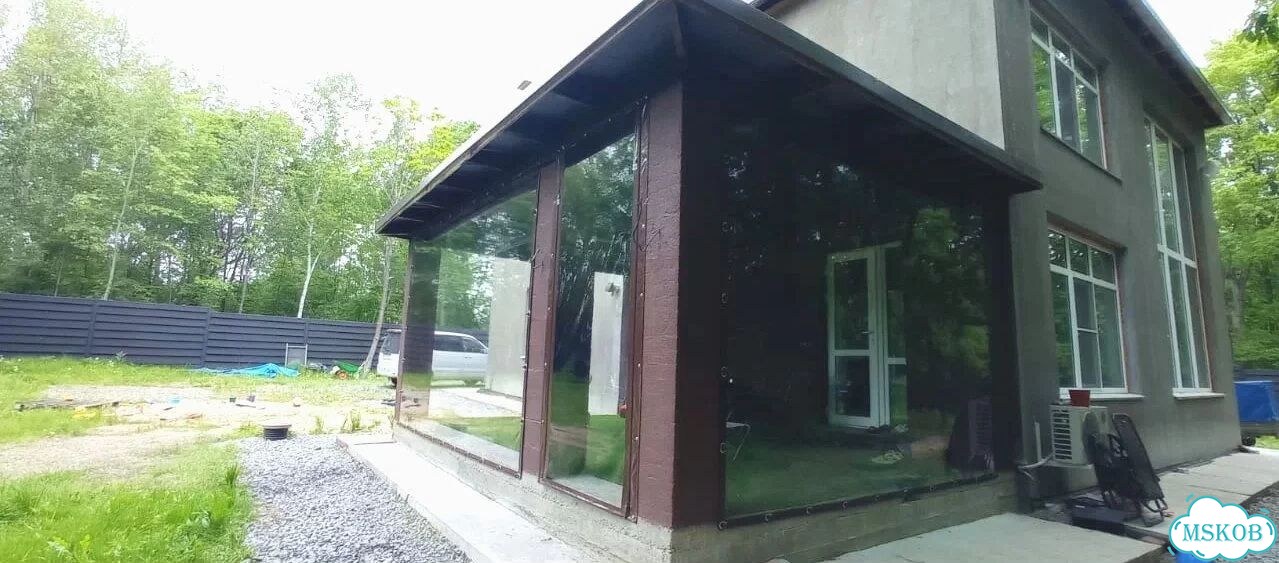 Пвх / мягкие окна / защита веранды пвх фото 5