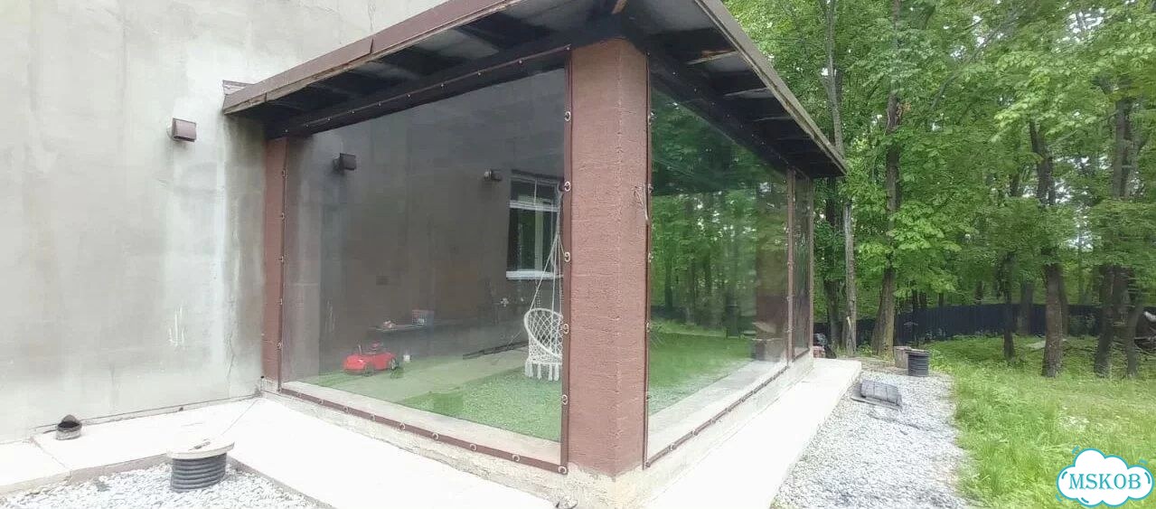 Пвх / мягкие окна / защита веранды пвх фото 6