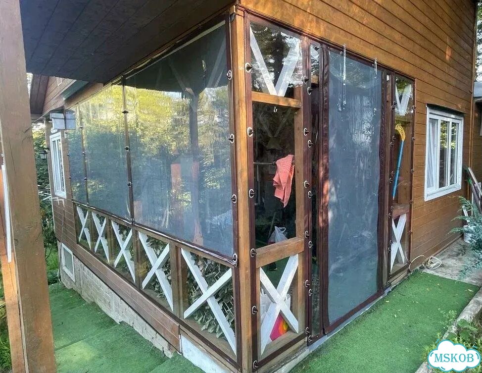 Пвх / мягкие окна / уличные шторы для навеса фото 7