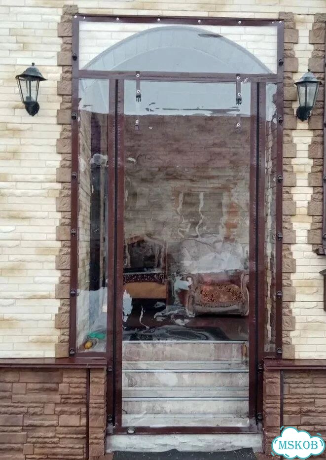 Пвх / мягкие окна / уличные шторы для беседки фото 10