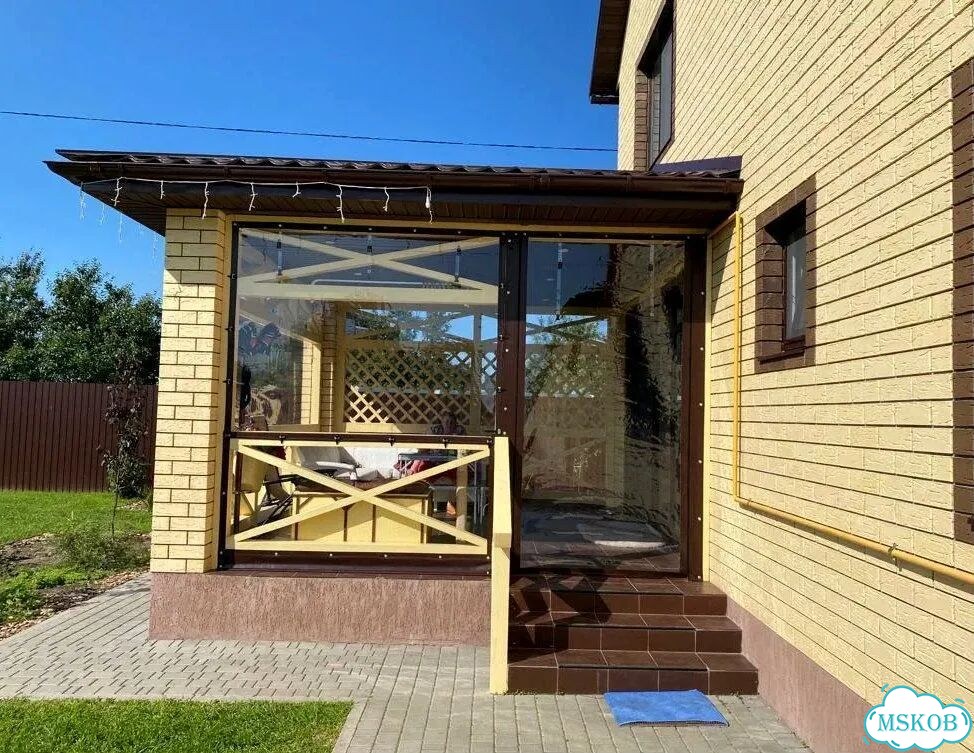 Пвх / мягкие окна / уличные шторы для беседки фото 4