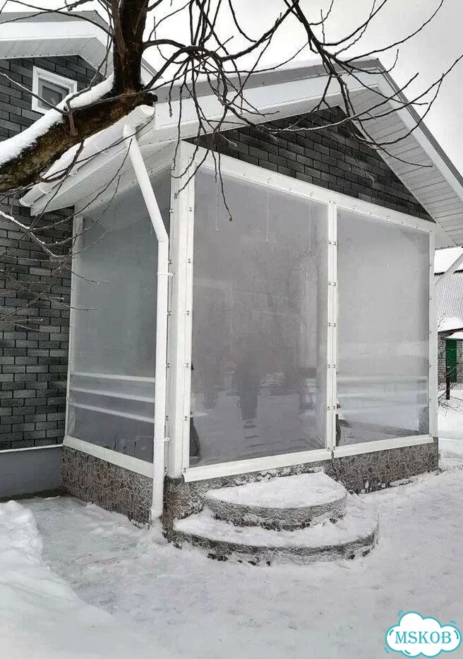 Пвх / мягкие окна / уличные шторы для террасы фото 6