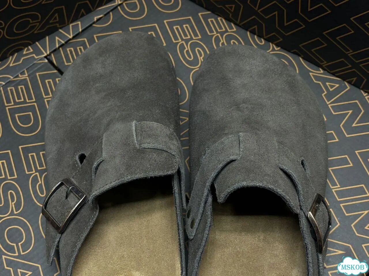Сабо Birkenstock type Escan Brown фото 4