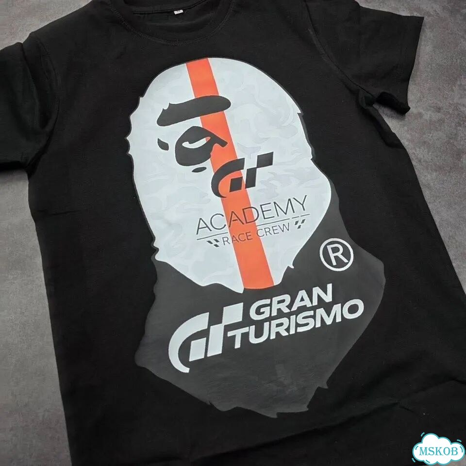 Футболка bape x Gran Turismo Ape Head фото 1
