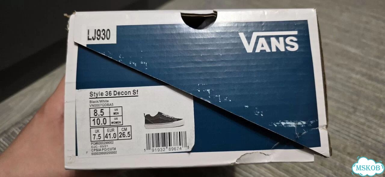 Кеды Vans Style 36 Decon SF (Vault) Новые 41 фото 6