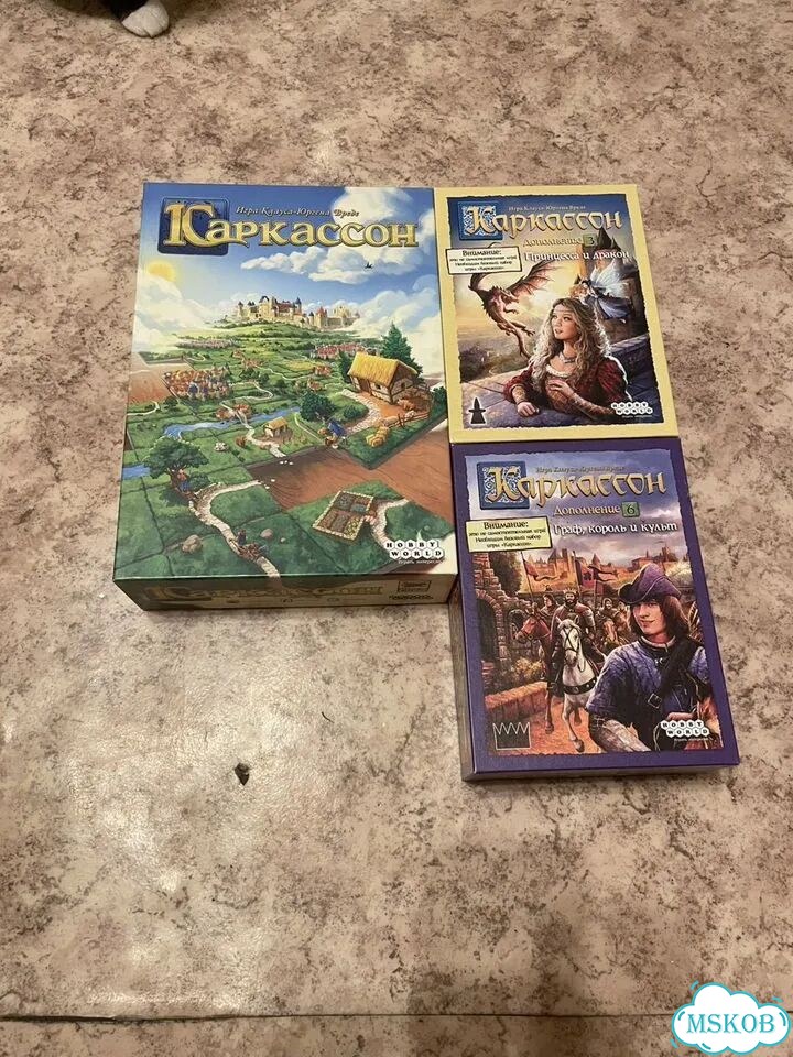Каркассон база + 4 допа фото 1