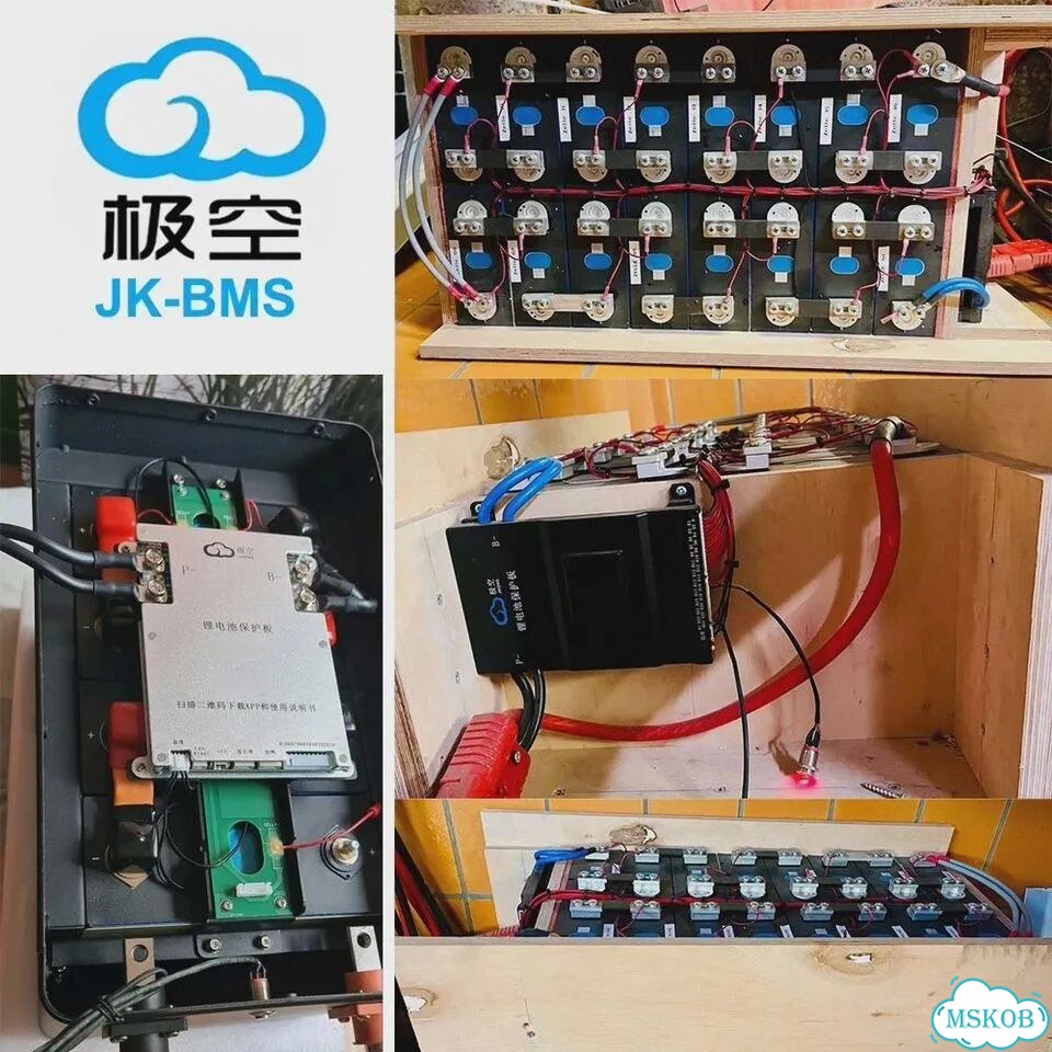 Jikong Jk BMS для аккумуляторов lifepo4 Li-Ion LTO 100A-300A 4S-24S JK-BD6A20S10P фото 7
