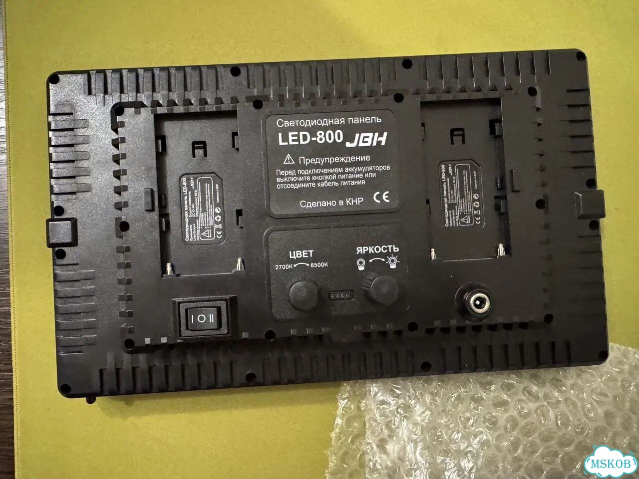 Видеосвет LED-800 для фото и видео фото 3