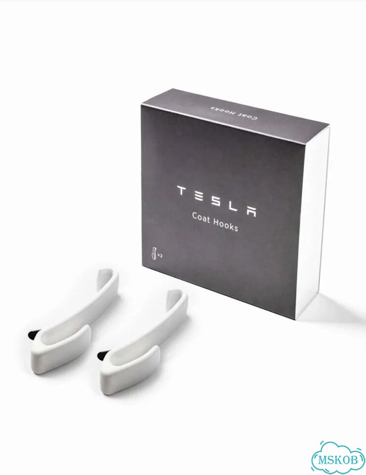Крючки для одежды на Tesla model S, model X фото 6