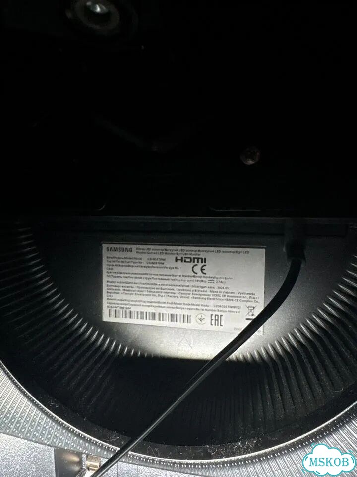 Samsung Odyssey G5 C34G55twwi Curved 1000R фото 3