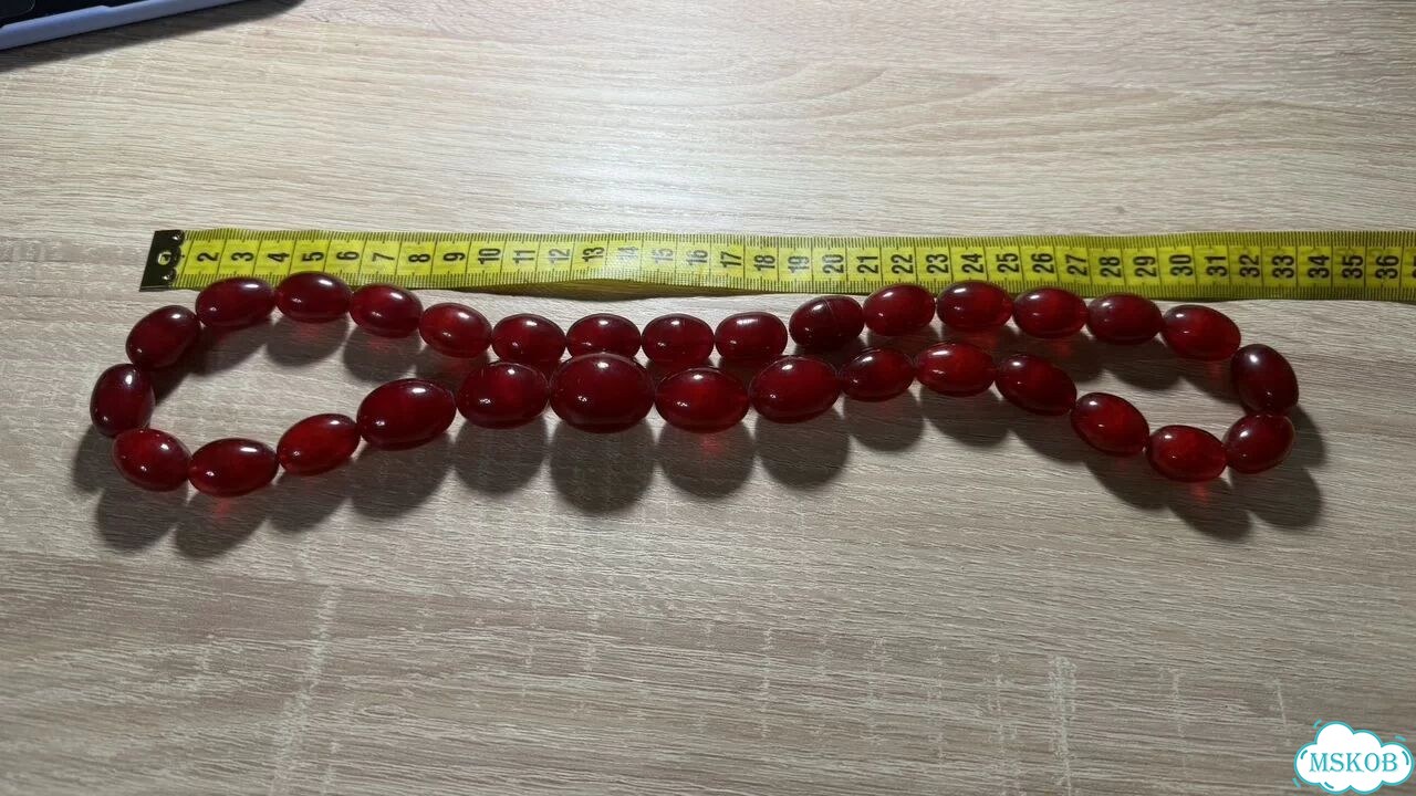 Бусы из халцедона фото 3