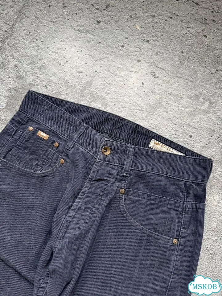 Брюки Gas Corduroy Straight Pant W32 фото 2
