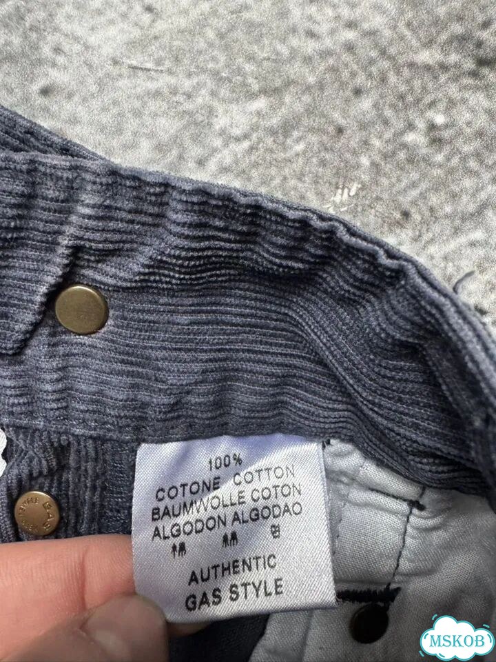 Брюки Gas Corduroy Straight Pant W32 фото 8