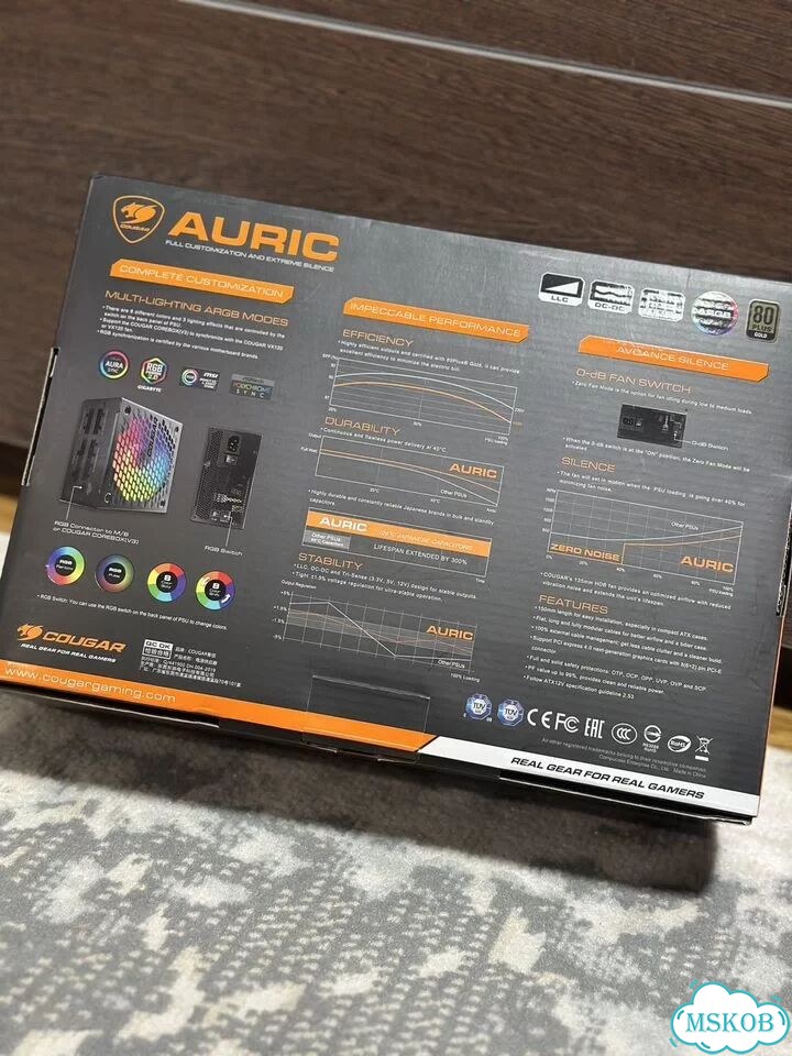 Блок питания Cougar Auric 750w фото 6