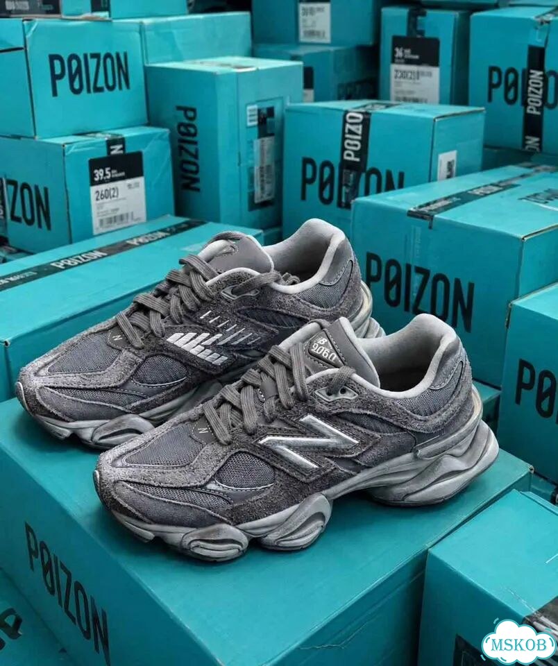 New Balance 9060 Shadow Grey мужские кроссовки оригинал качество размер 41 фото 3
