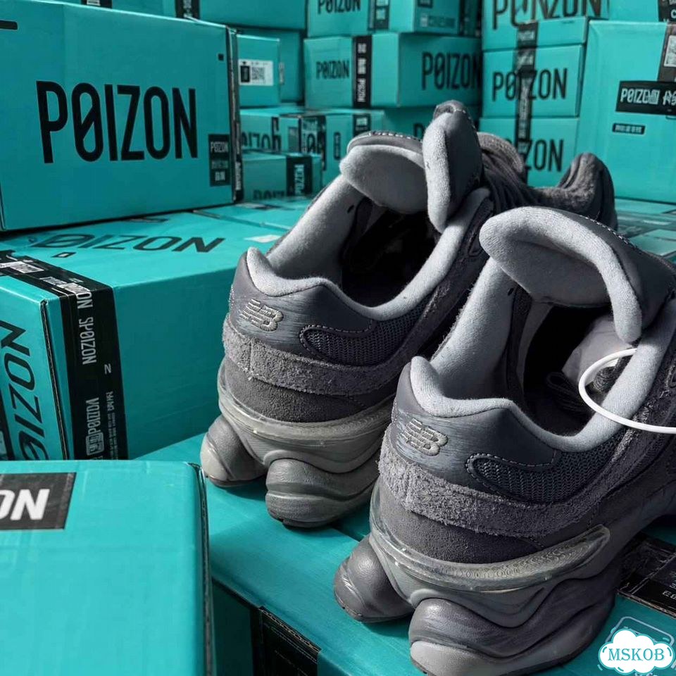 New Balance 9060 Shadow Grey мужские кроссовки оригинал качество размер 41 фото 4