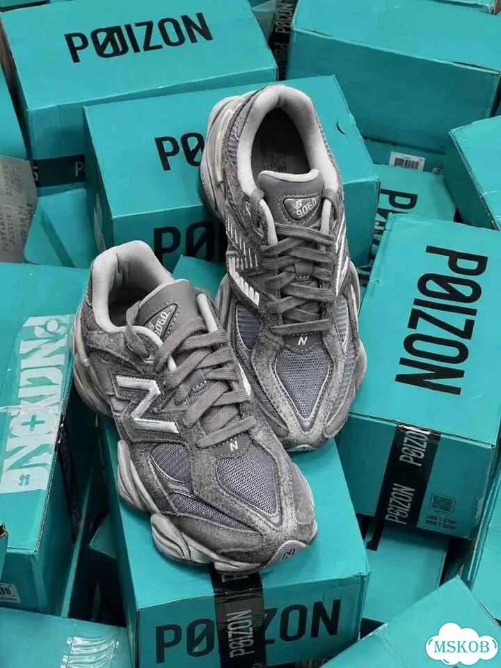 New Balance 9060 Shadow Grey мужские кроссовки оригинал качество размер 41 фото 7