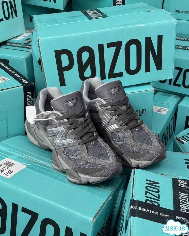 Оригинал качество New Balance 9060 Shadow Grey мужские размер 40 фото 2
