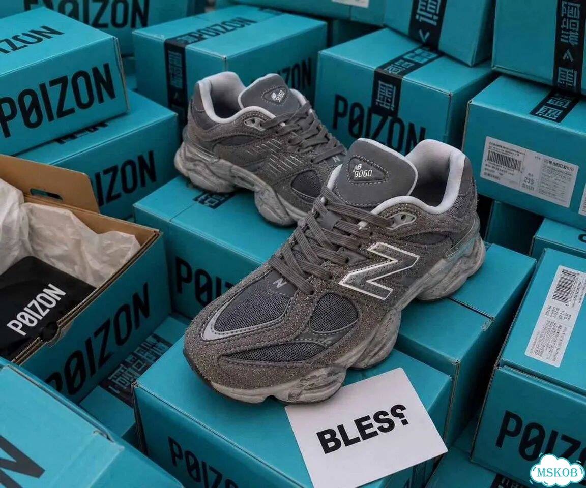 Обувь мужская New Balance 9060 Shadow Grey оригинал качество размер 45 фото 6