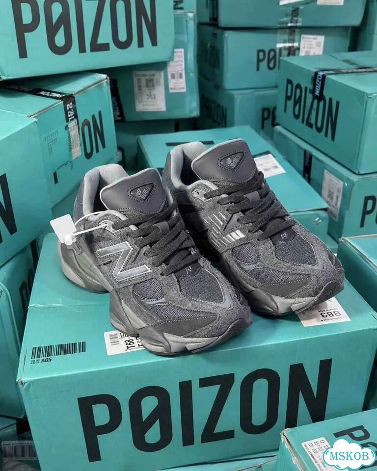 New Balance 9060 Shadow Grey мужские кеды оригинал качество размер 44 фото 5