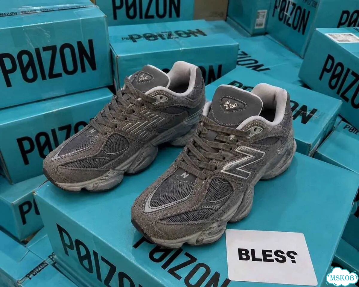 Мужские кроссовки оригинал качество New Balance 9060 Shadow Grey размер 46 фото 10