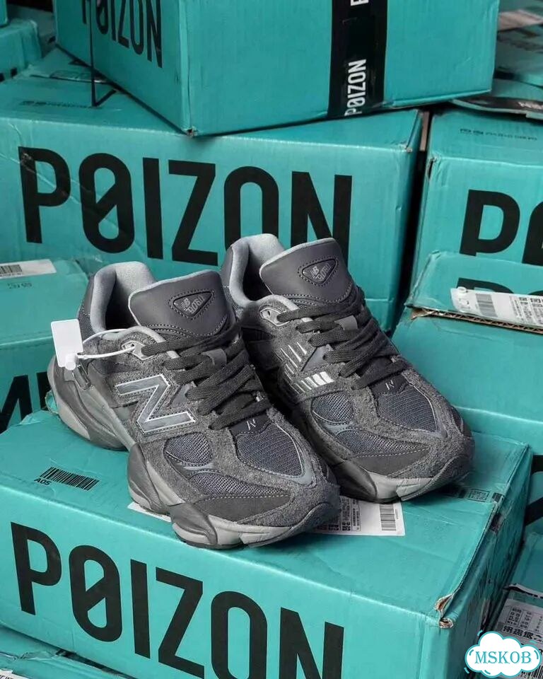 Мужские кроссовки оригинал качество New Balance 9060 Shadow Grey размер 46 фото 3