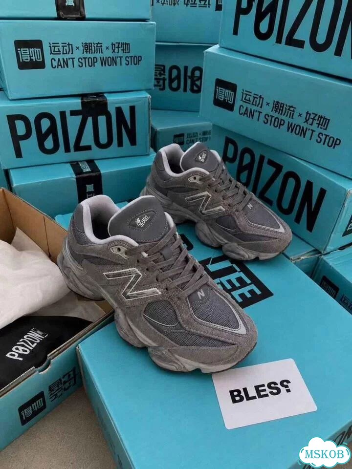 Кеды мужские New Balance 9060 Shadow Grey оригинал качество размер 44.5 фото 10
