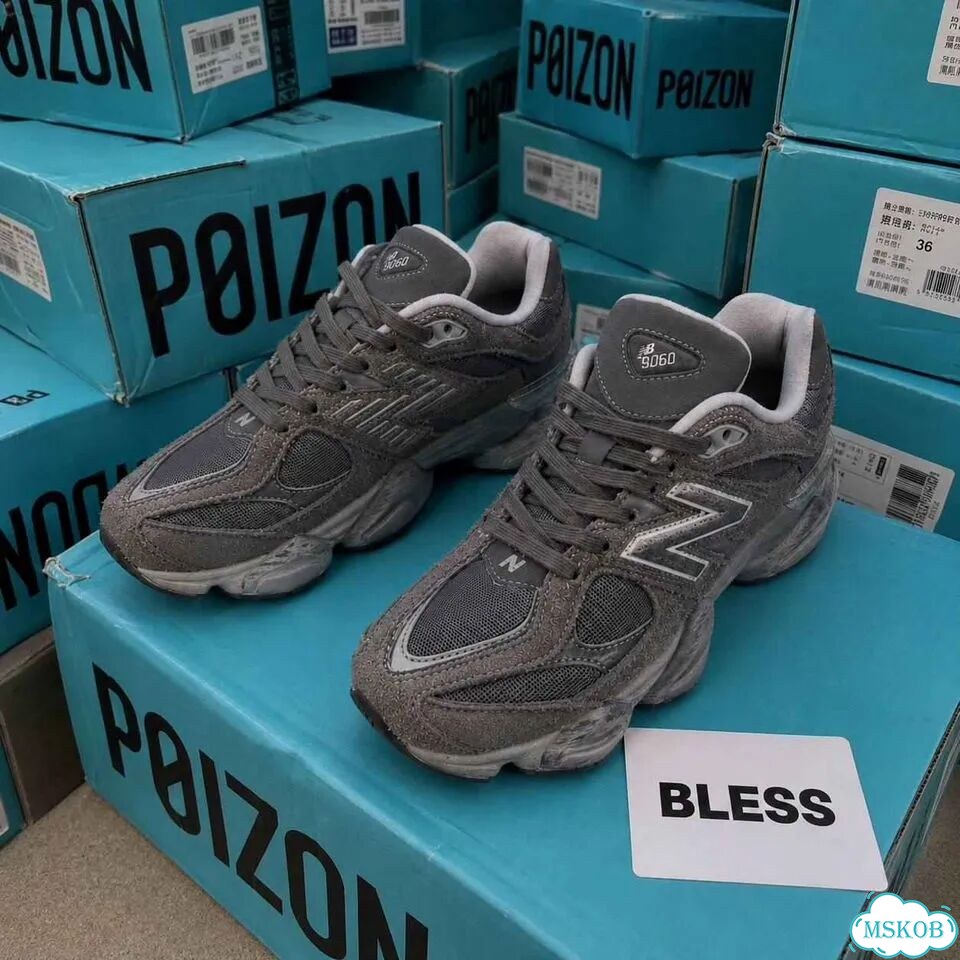 Кеды мужские New Balance 9060 Shadow Grey оригинал качество размер 44.5 фото 7