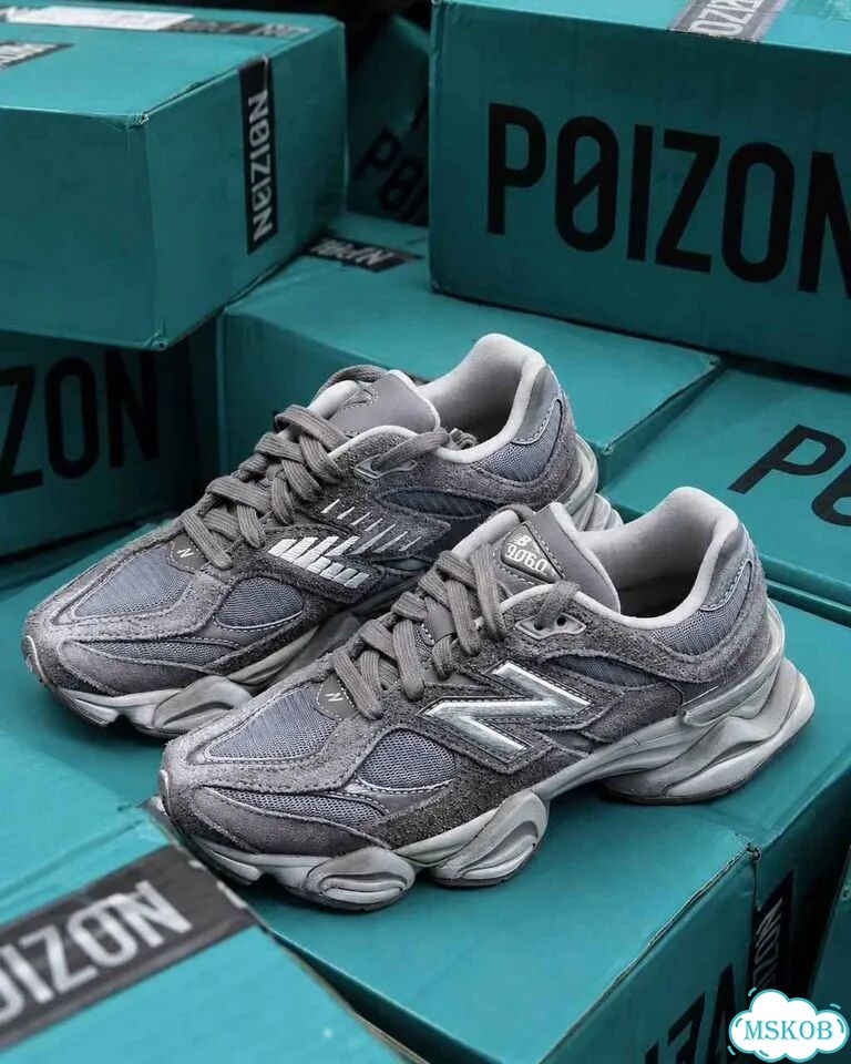 New Balance 9060 Shadow Grey оригинал качество мужские кроссовки размер 40-41 фото 1