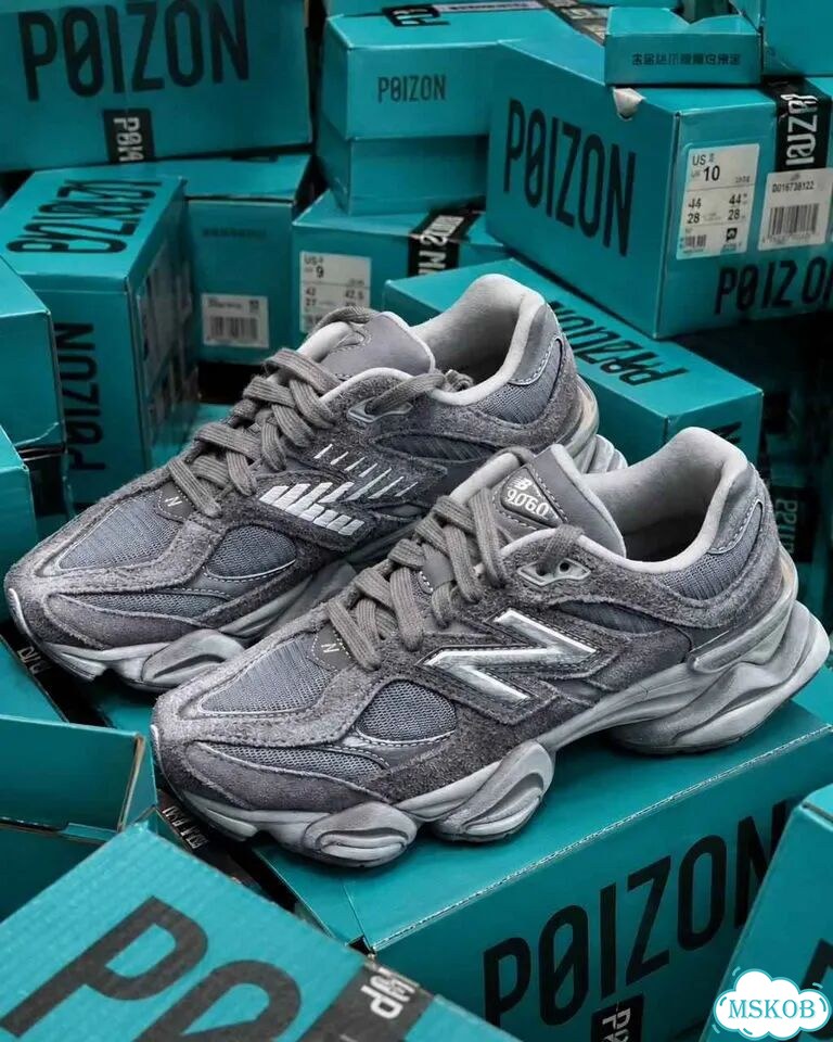 New Balance 9060 Shadow Grey оригинал качество мужские кроссовки размер 40-41 фото 10