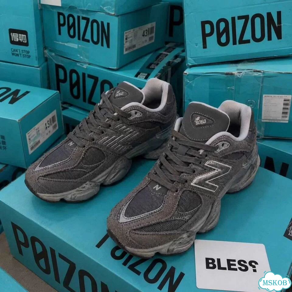 New Balance 9060 Shadow Grey оригинал качество мужские кроссовки размер 40-41 фото 5
