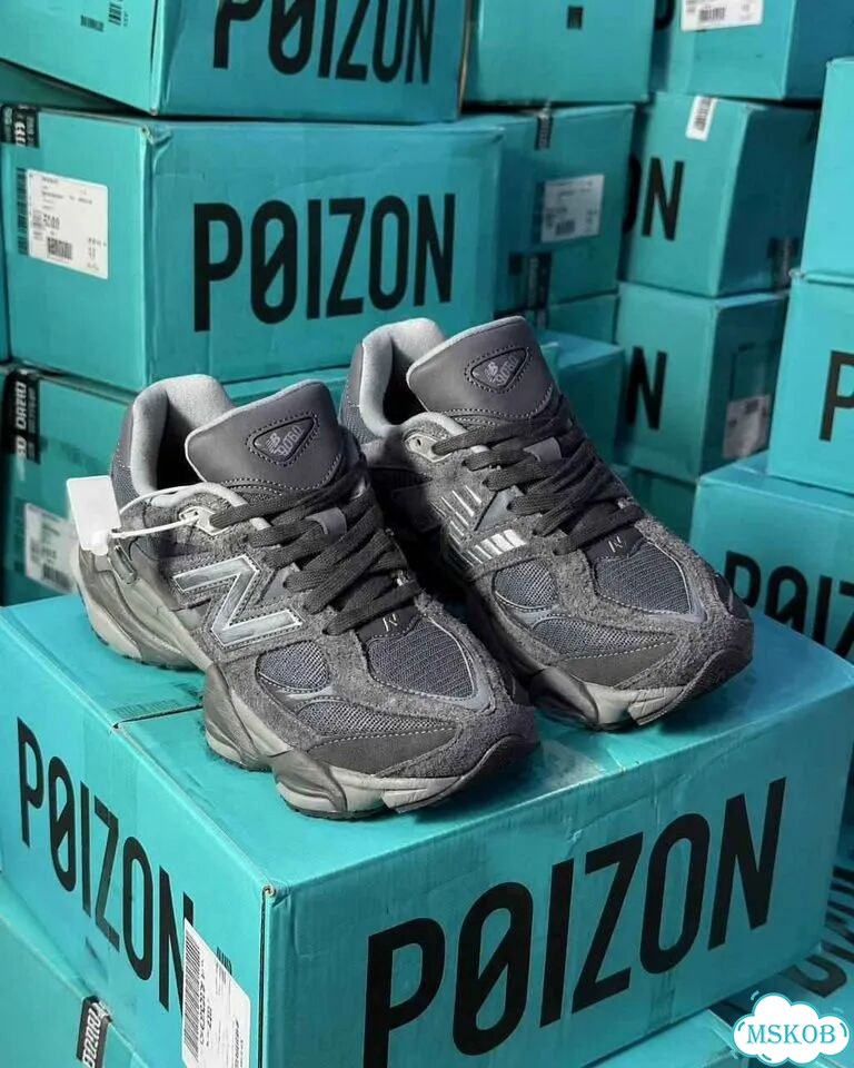 New Balance 9060 Shadow Grey оригинал качество мужские кроссовки размер 40-41 фото 7